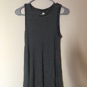 Striped Tunic Length Tank/ Dress Extender
